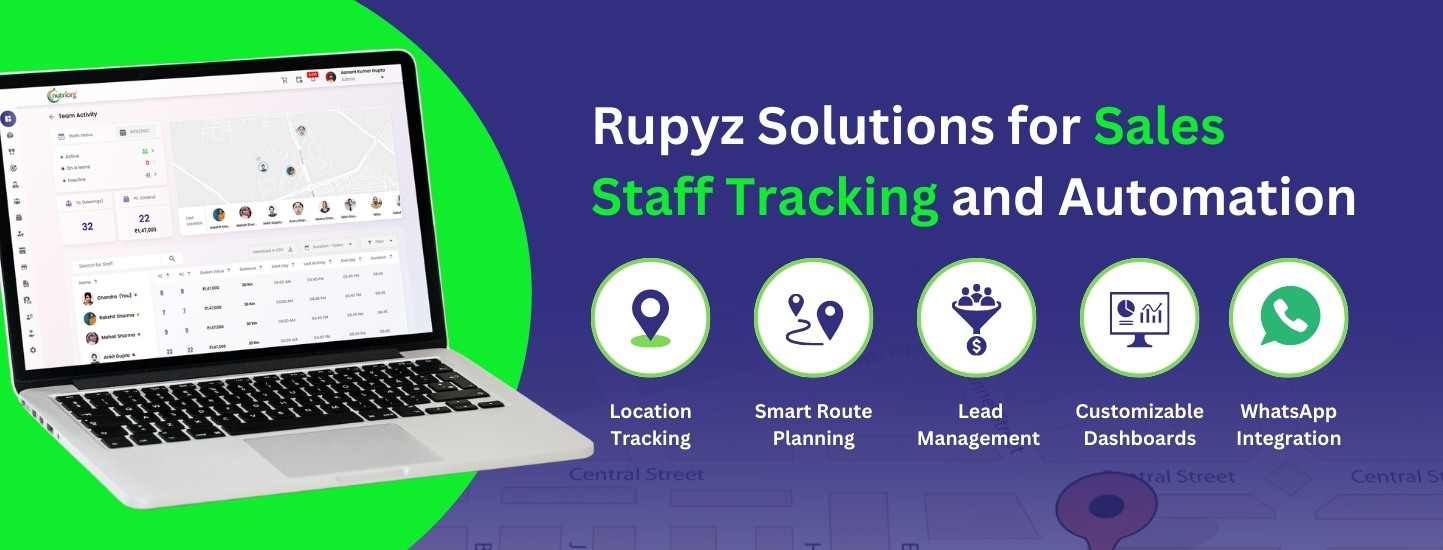Sales Staff Tracking & Automation